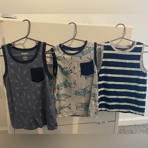 Oshkosh/Carters tank tops bundle. Boys Size 4T.